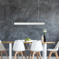 Lampa wisząca Mira L LED CCT Tuya biała LP-1201/1P L WH Smart LIGHT PRESTIGE