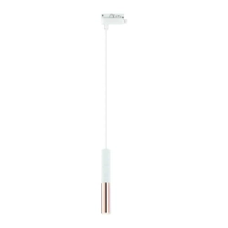 Lampa wisząca na szynę 1-fazową Slimi S Bianco Track / Rose Gold OR83149 Open Design Highlights