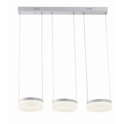 kinkiecikpl lampa wisząca NICKI 3pł LED biała 330203-01 REALITY