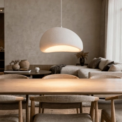 Lampa wisząca Nube 40cm biała LP-0030/1P 40cm WH LIGHT PRESTIGE