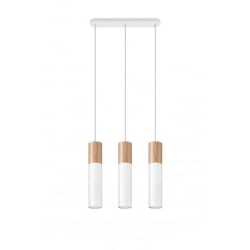 kinkiecik.pl Lampa wisząca PABLO 3 biała SL.0630 SOLLUX LIGHTING
