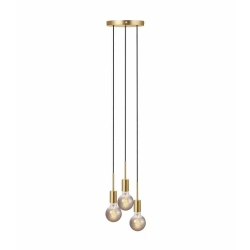 kinkiecik.pl Lampa wisząca mosiądz potrójna PACO 2112063035 Nordlux