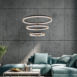 Lampa wisząca Plum 3 LED CCT czarna LP-0407/3P BK LIGHT PRESTIGE