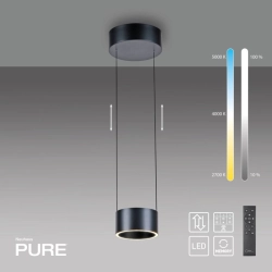 PURE CLIPSE LAMPA WISZĄCA z pilotem 2471-15 Paul Neuhaus - zdjęcie produktu
