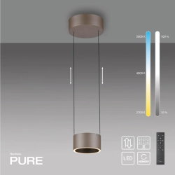 PURE CLIPSE LAMPA WISZĄCA z pilotem 2471-97 Paul Neuhaus - zdjęcie produktu