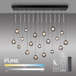 LAMPA WISZĄCA E-POPUP z pilotem SZARY 2589-15 Paul Neuhaus by Zuma - zdjęcie produktu