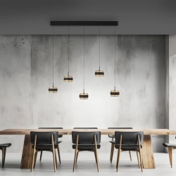 Lampa wisząca PURE FALLING RINGS 2504-18 Paul Neuhaus by Zuma
