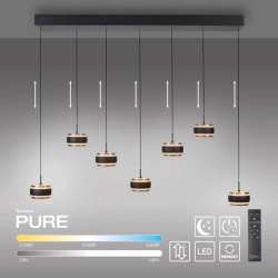 Lampa wisząca PURE FALLING RINGS 2505-18 Paul Neuhaus by Zuma - zdjęcie produktu