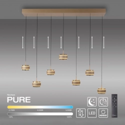 Lampa wisząca PURE FALLING RINGS 2505-97 Paul Neuhaus by Zuma - zdjęcie produktu