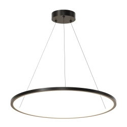 Lampa Wisząca Ringa LED czarna PL0150-BK yaskr
