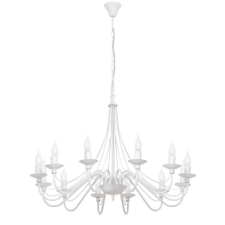 Lampa wisząca RÓŻA BIAŁA 397R ALDEX - zdjęcie produktu