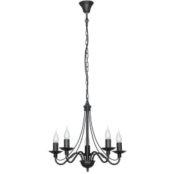 Lampa wisząca RÓŻA CZARNA 397F1 ALDEX - zdjęcie produktu