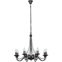 Lampa wisząca RÓŻA CZARNA 397P1 ALDEX - zdjęcie produktu