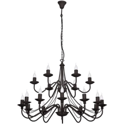 Lampa wisząca RÓŻA CZARNA 397S1 ALDEX - zdjęcie produktu
