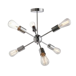 kinkiecik.pl Lampa wisząca Rubens 6lt semi flush 79469 ENDON