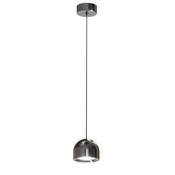 Lampa Wisząca Saila 1xLED czarny chrom PL0115-CB yaskr