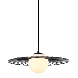 Lampa wisząca SALLY MDM-4003/1 BK Italux - zdjęcie produktu