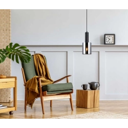 Lampa wisząca Sardo PND-5581-1-BK+SG Italux - zdjęcie produktu