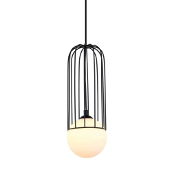 Lampa wisząca SIMON MDM-3938/1 BK Italux - zdjęcie produktu