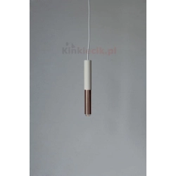 kinkiecikpl lampa wisząca Slimi S bianco/rose gold ORLICKI