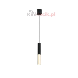 kinkiecikpl lampa wisząca Slimi S nero/gold ORLICKI