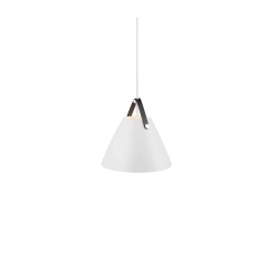 kinkiecik.pl Lampa wisząca Strap 27 DFTP Nordlux - biała 84333001