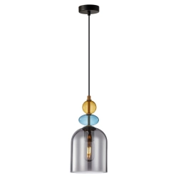 Lampa wisząca Tropea 1xE27 dymna, średnia LP-2004/1P M SM LIGHT PRESTIGE