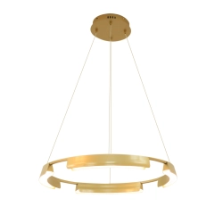 Lampa wisząca Tura 60 cm złota LED CCT LP-9786/1P 60cm GD Light Prestige