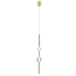 Lampa wisząca Vaku 1xLED złota LP-719/2P GD LIGHT PRESTIGE