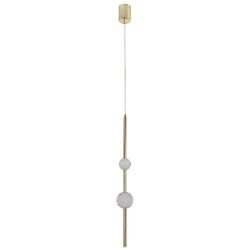 Lampa wisząca Vaku 1xLED złota LP-719/2P GD LIGHT PRESTIGE