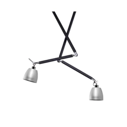 Lampa wisząca ZYTA 2 S PENDANT alu AZ1846+AZ2594 śr.23cm AZZARDO