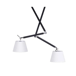 Lampa wisząca ZYTA 2 S PENDANT white AZ1846+AZ2605 śr.36cm AZZARDO