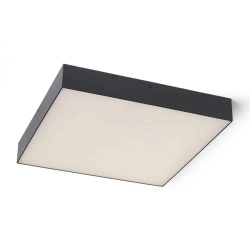kinkiecik.pl LARISA SQ 40 sufitowa czarna 230V LED 50W 3000K R13490 Rendl light studio