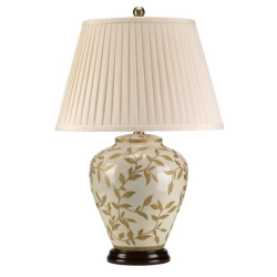 kinkiecik.pl Lampa stołowa Leaves Brown Gold – 1 źródło światła LEAVES-BR-GL-TL Elstead Lighting