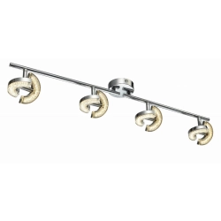 Listwa Semic 8 pł LED nikiel mat 823908-06 Reality