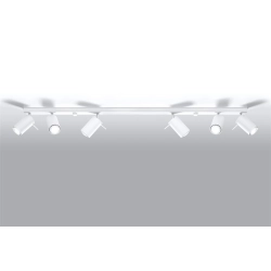 Listwa Spot Plafon RING 6L biały SL.0333 SOLLUX LIGHTING