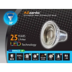 Żarówka LL210074 LED 7W GU10 DIMM 4000K Azzardo