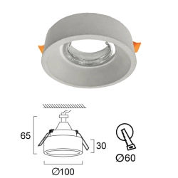 Plafon SOLISE LNV0000924 Lunaveri