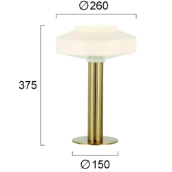 Lampa stołowa VIMINI LNV0001134 Lunaveri