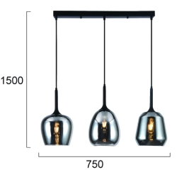 Lampa wisząca AMVERO LNV0003134 Lunaveri