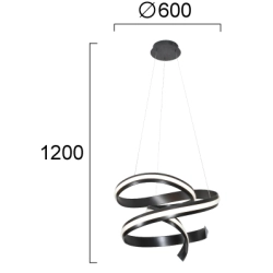 Lampa wisząca BARI LNV0004234 Lunaveri