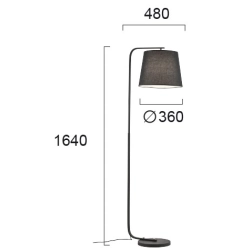 Lampa podłogowa ADRIA LNV0005714 Lunaveri