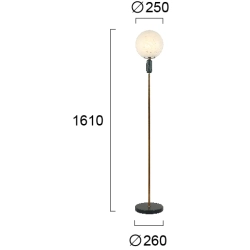 Lampa podłogowa ALLORA LNV0006724 Lunaveri