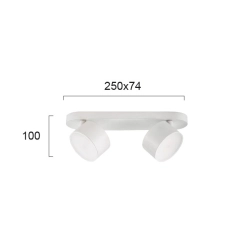 Lampa sufitowa ROCCIA LNV0010024 Lunaveri