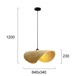 Lampa wisząca SIAMO LNV0010534 Lunaveri