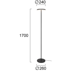 Lampa podłogowa PEONIA LNV0011434 Lunaveri