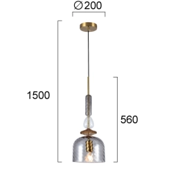 Lampa wisząca TENO LNV0012134 Lunaveri