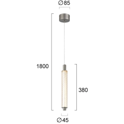 Lampa wisząca NUORO LNV0012434 Lunaveri
