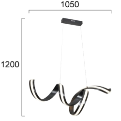 Lampa wisząca BARI LNV0014234 Lunaveri