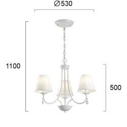 Lampa wisząca PAESTUM LNV0014614 Lunaveri